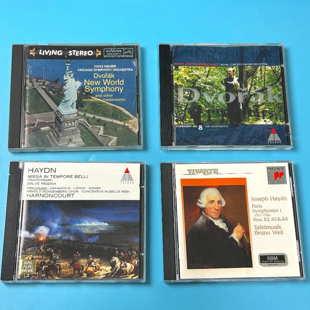 Classical Music CD Albums Lot of 4 Dvorak Haydn